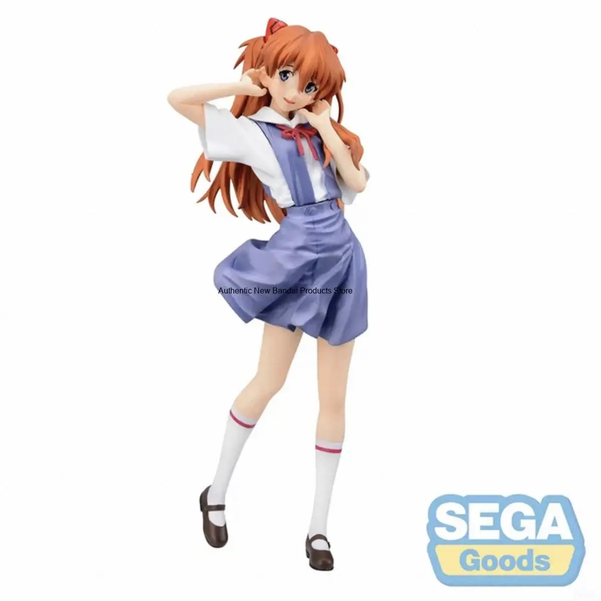 Фото Оригинальная фигурка SEGA XStellar Shin Seiki Evangelion Souryuu Аска Лэнгли, версия Seifuku Коллекционная фигурка-игрушка из ПВХ, модель куклы №4