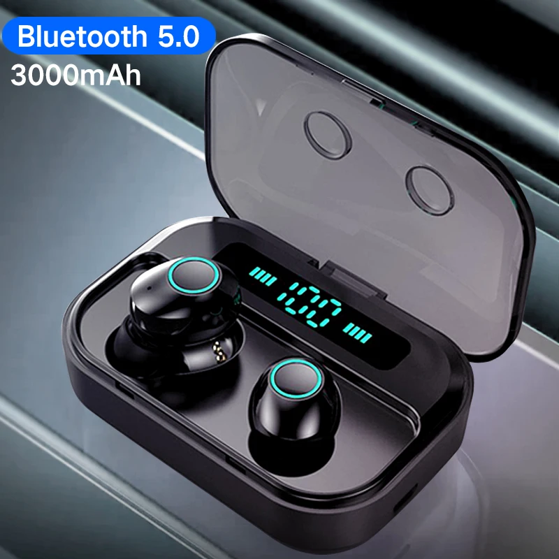 

Wireless Bluetooth Headphone TWS Earphone Waterproof HiFi Stereo Noise Reduction Headset Sport Earbuds Microphone