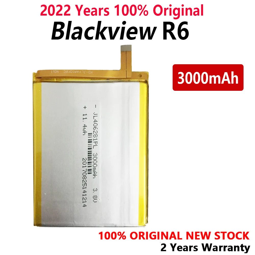 

100% Original 3000mAh R6 battery for Blackview R6 R 6 Batteries Bateria