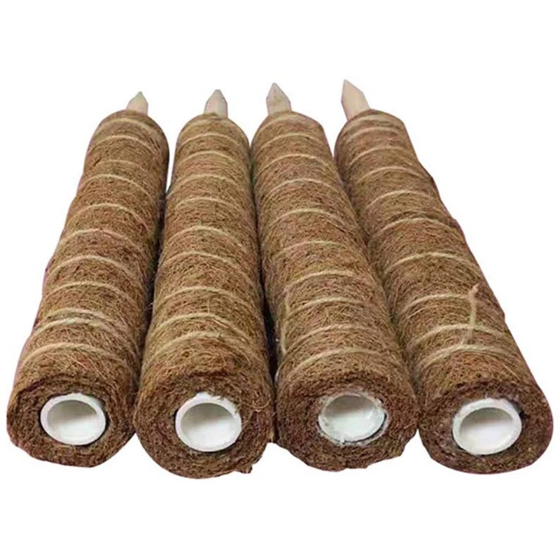 

Coir Totem Pole, 17,7 дюйма Coir Moss Stick Coir Moss Totem Pole для расширения поддержки растений, альпинизма комнатных растений, криперы 4 P
