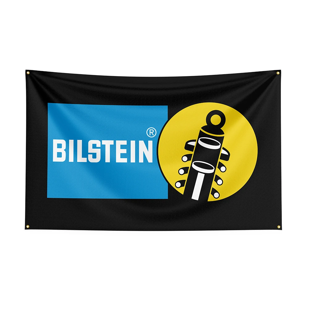 

90x150cm Bilsteins Flag Polyester Printed Racing Car Banner For Decor1
