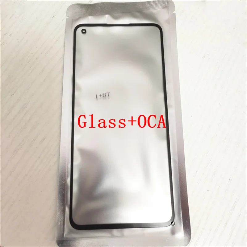 

Outer Screen For Oneplus 9 8T 7T 7 6T 6 5T One Plus Front Touch Panel LCD Display Glass Cover Lens Repair Replace Parts With OCA