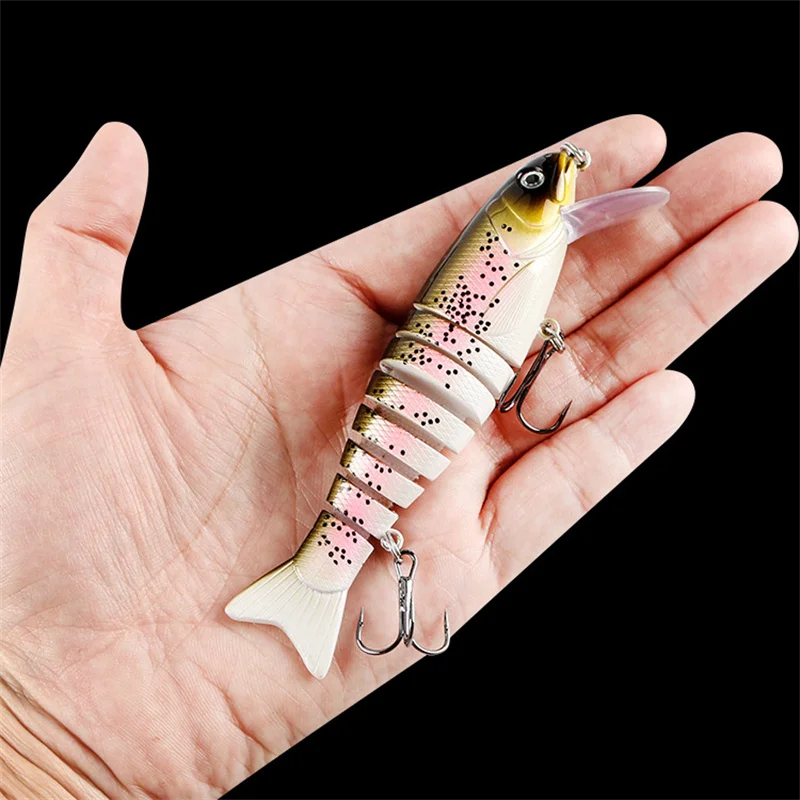 

Full Swimming Layer Swimbait Minnow Fishing Lure 17g 11cm Wobblers For Trolling Built-In Noise Ball Artificial Bait Hard Lure