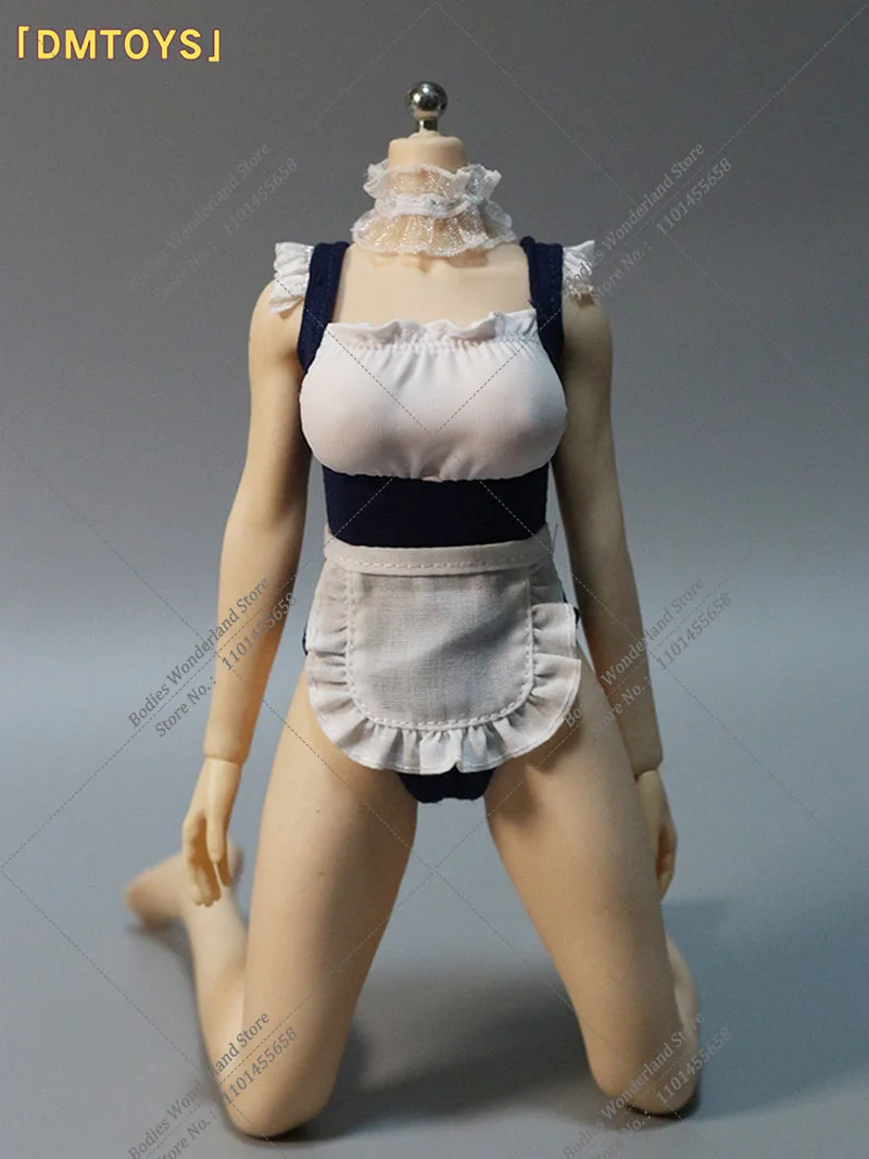 DMTOYS масштаб 1/6 косплей искусственное нижнее белье боди фартук шарф аксессуары