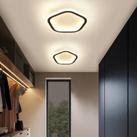 minimalist circular led ceiling lights bedroom slim living room simple porch balcony corridor room ultrathin black ceiling lamp