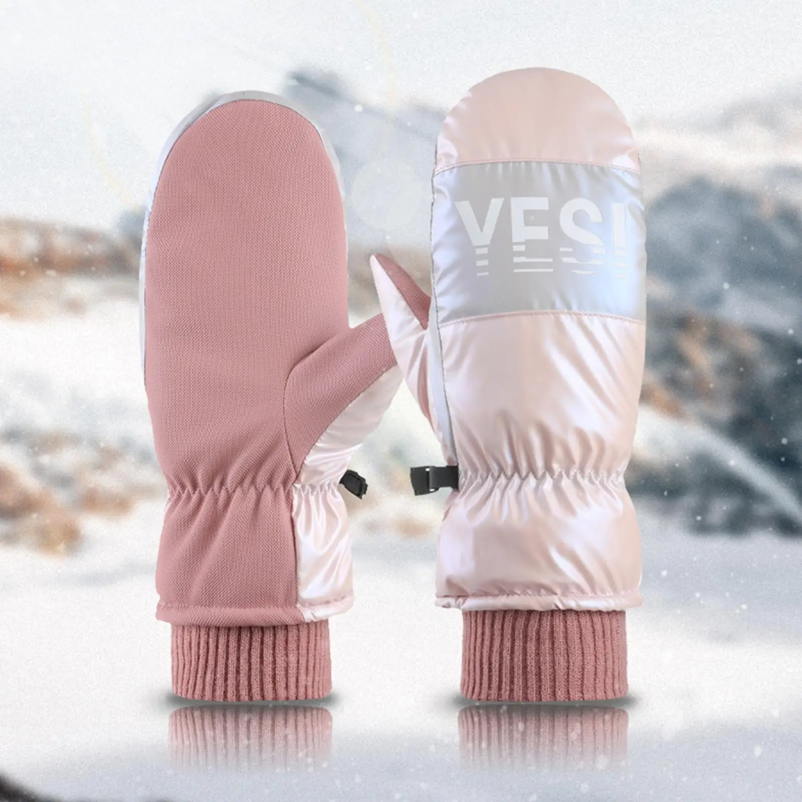 

Нескользящие искусственные толстые перчатки, перчатки для катания на открытом воздухе, лыжного спорта, велоспорта для взрослых, мотоциклет...