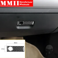 car accessories carbon fiber glove box handle cover sticker for mazda mx 5 miata 2009 2015 mx5 nc roadster co pilot interior