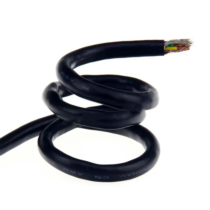 9-контактный экранированный кабель DB9 из чистой меди 1 м соединительный RS232