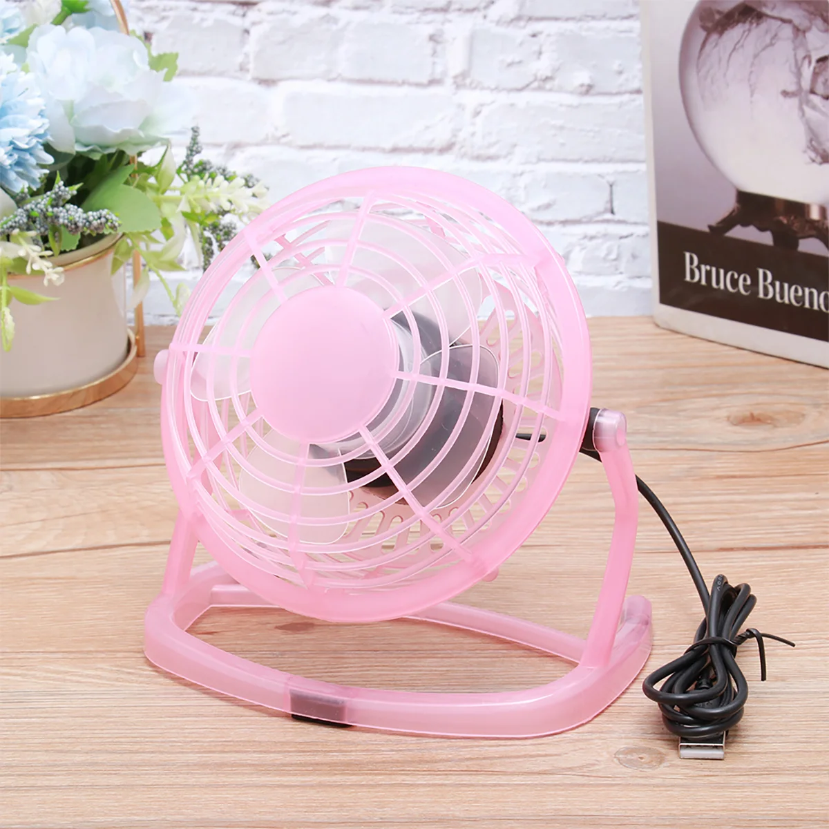 Ультра-тихий маленький настольный вентилятор Маленький персональный