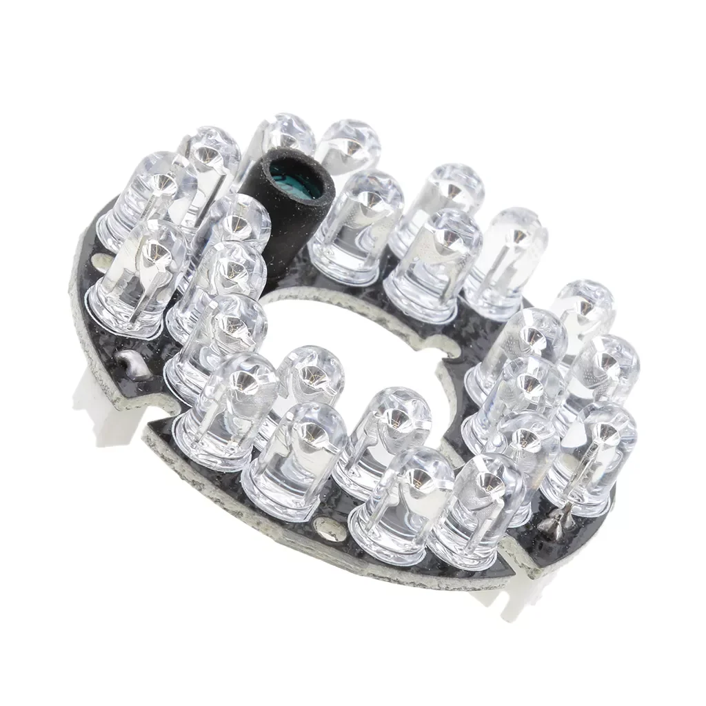 

2022New IR 24 LED Light Board Infrared Lamp Board Module for Day Night Vision Camera Security Camera High Definition IR LED