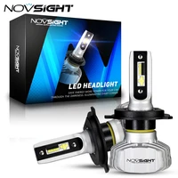 novsight motocycle led headlight h7 h4 moto headlamp 10000lm 6500k 12v 24v led lights headlamp fog light bulbs headlight for car