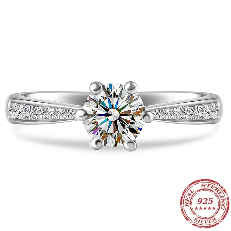 Классическое серебряное кольцо 925 пробы