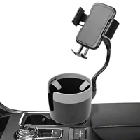 cup phone holder for car 360 degree rotation universal cup phone holder durable car cup holder phone mount fits any cell phone