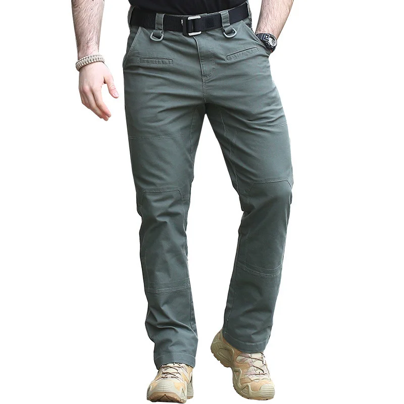 

Outdoor Climbing Army Training Stretch Tactical Pants Multi Pocket Overalls Hiking Hunt Camping Wearproof Military Cargo Trouser