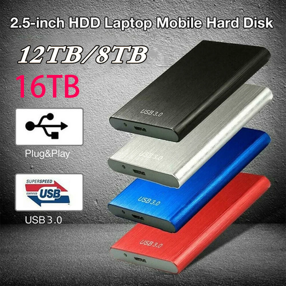 

16 ТБ 8 ТБ 4T SSD Внешний жесткий диск твердотельный жесткий диск для настольного компьютера мобильный телефон высокоскоростной портативный SSD ...