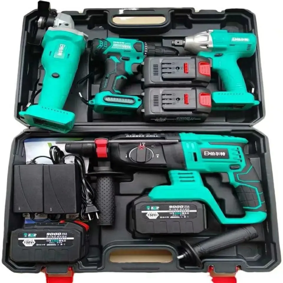 

New Cutesweet Household Impact Hand Drill Electric Screwdriver Rechargeable for Gaming Metal Tin Sign Plaque Bar