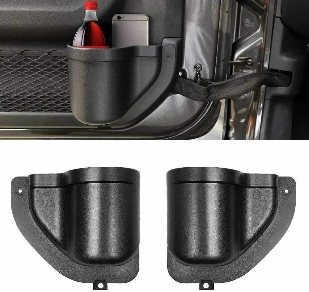 

Органайзер для хранения на входную дверь, карман для хранения на входную дверь автомобиля, аксессуары для Jeep Wrangler JL JLU (комплект из 2 шт.)