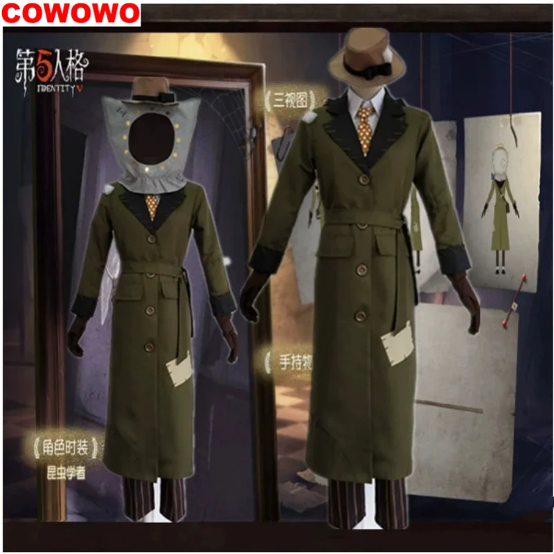 

COWOWO Identity V Melly Plinius Initial Fashion Cosplay Costume Cos Game Anime Party Uniform Hallowen Play Role Clothes