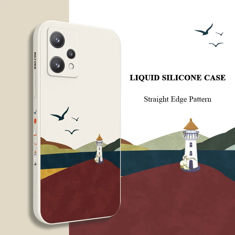 

Seaside Scenery Case For OPPO Realme 9 9i 8 8i 7 7i 6 Pro C31 C35 C1 C11 C12 C15 C20 C21Y C25 C25S F19 F17 F9 Pro Cover