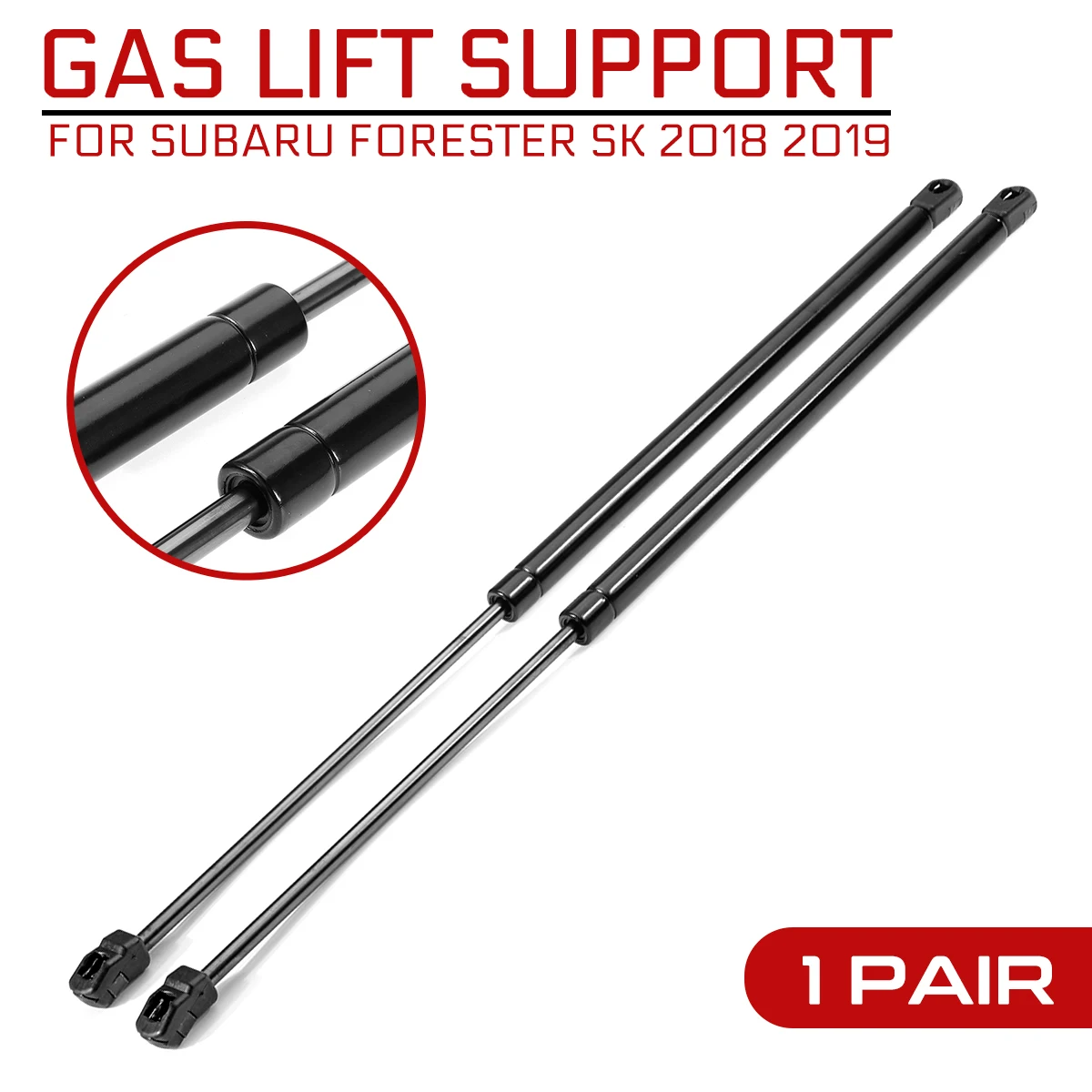 

Car Refit Bonnet Hood Gas Shock Lift Strut Bars Support Rod For Subaru Forester SK 2018 2019