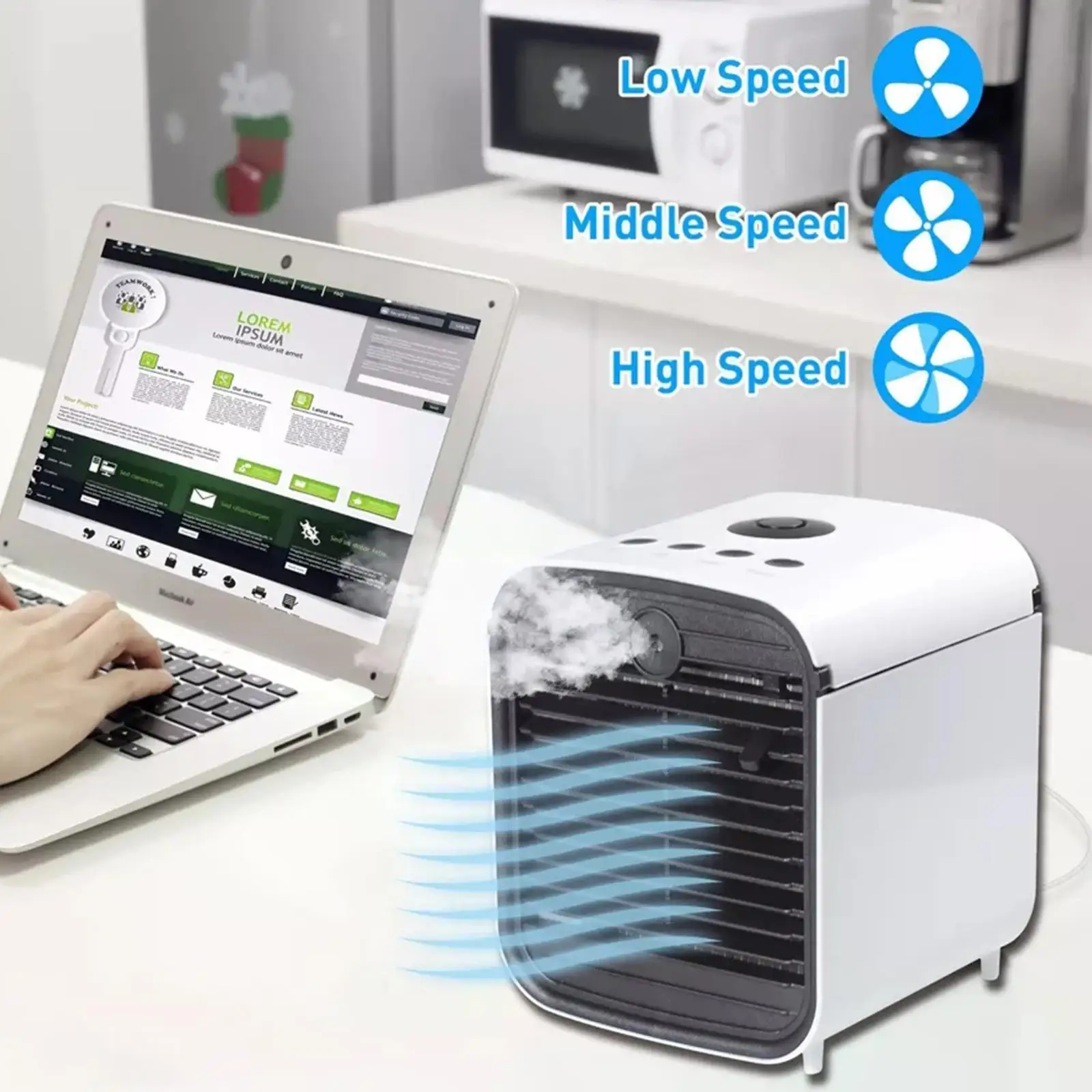 

Summer Air Conditioners Fan Portable Usb Fan Office Cooling Shipping Conditioning Humidifier Fan Home Device Air Fast Purif M6m4