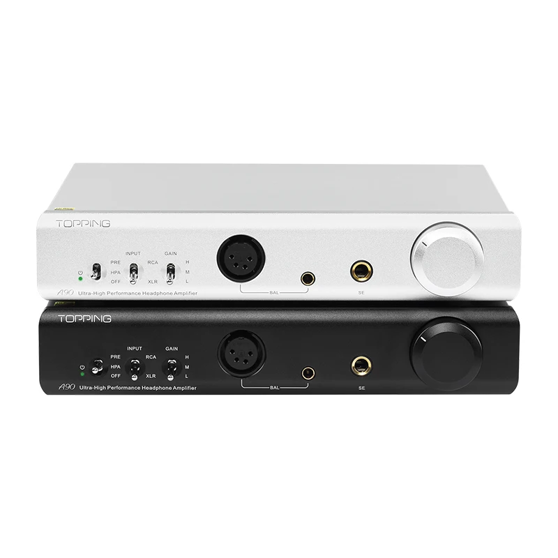 

TP-001 Topping A90 Fully Balanced Headphone Amplifier 4.4 balanced Amp pre amplifier All-in-one Machine