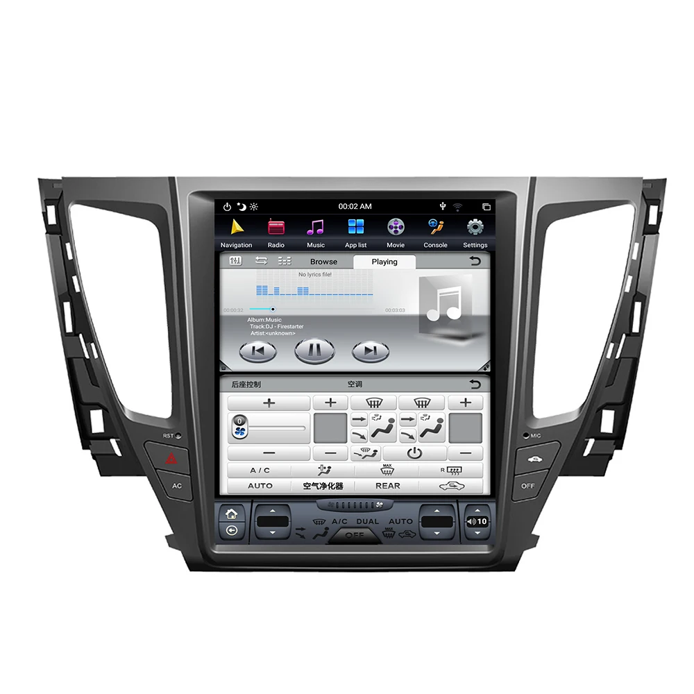 Фото 12.1 inch Android 11 Carplay Car Radio Multimedia Video Player GPS for MITSUBISHI PAJERO Sport 2020 4G WIFI auto stereo headunit №1