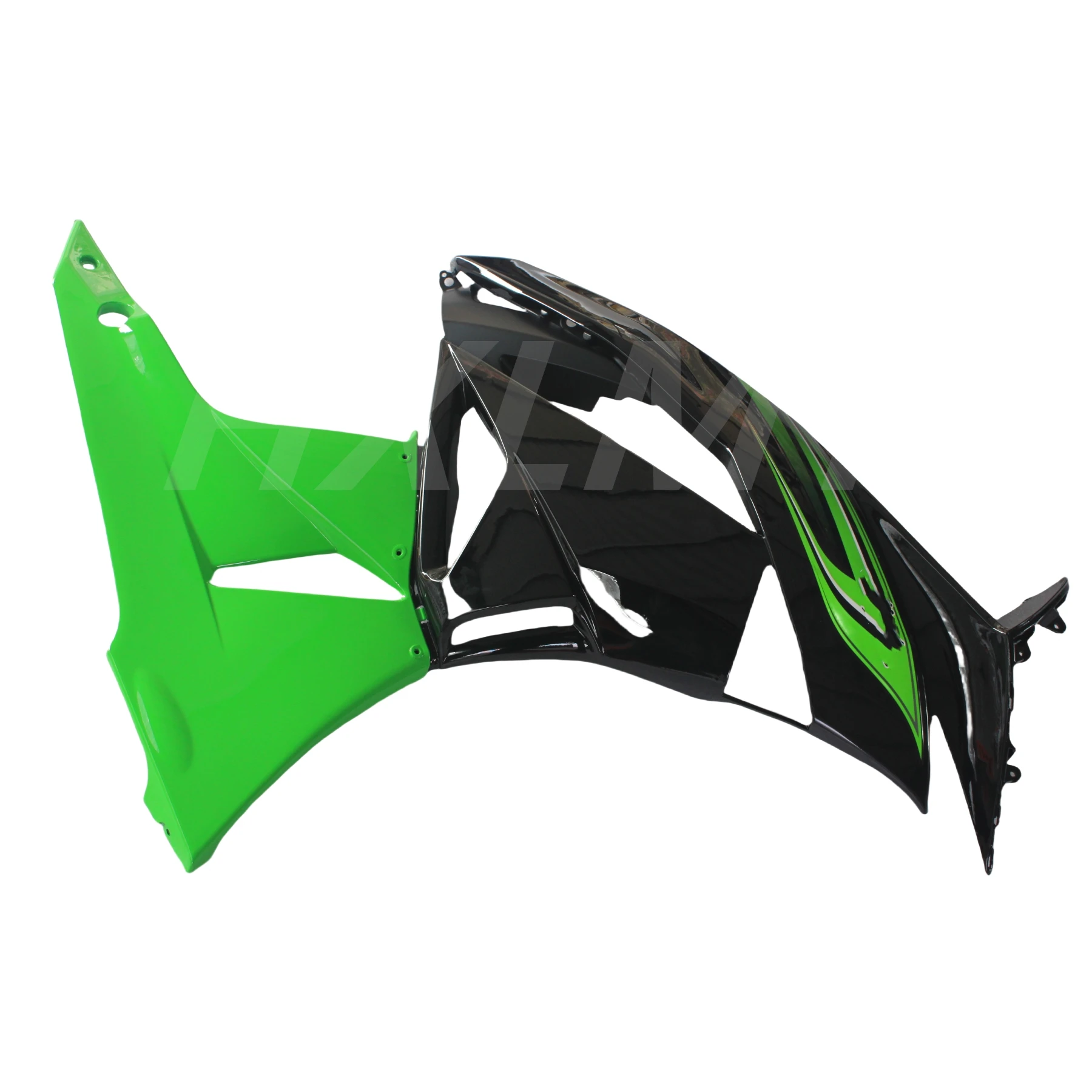 Передний верхний обтекатель фары для Kawasaki Ninja ZX-6R ZX6RR ZX636 ZX600 2009 2010 2011 2012