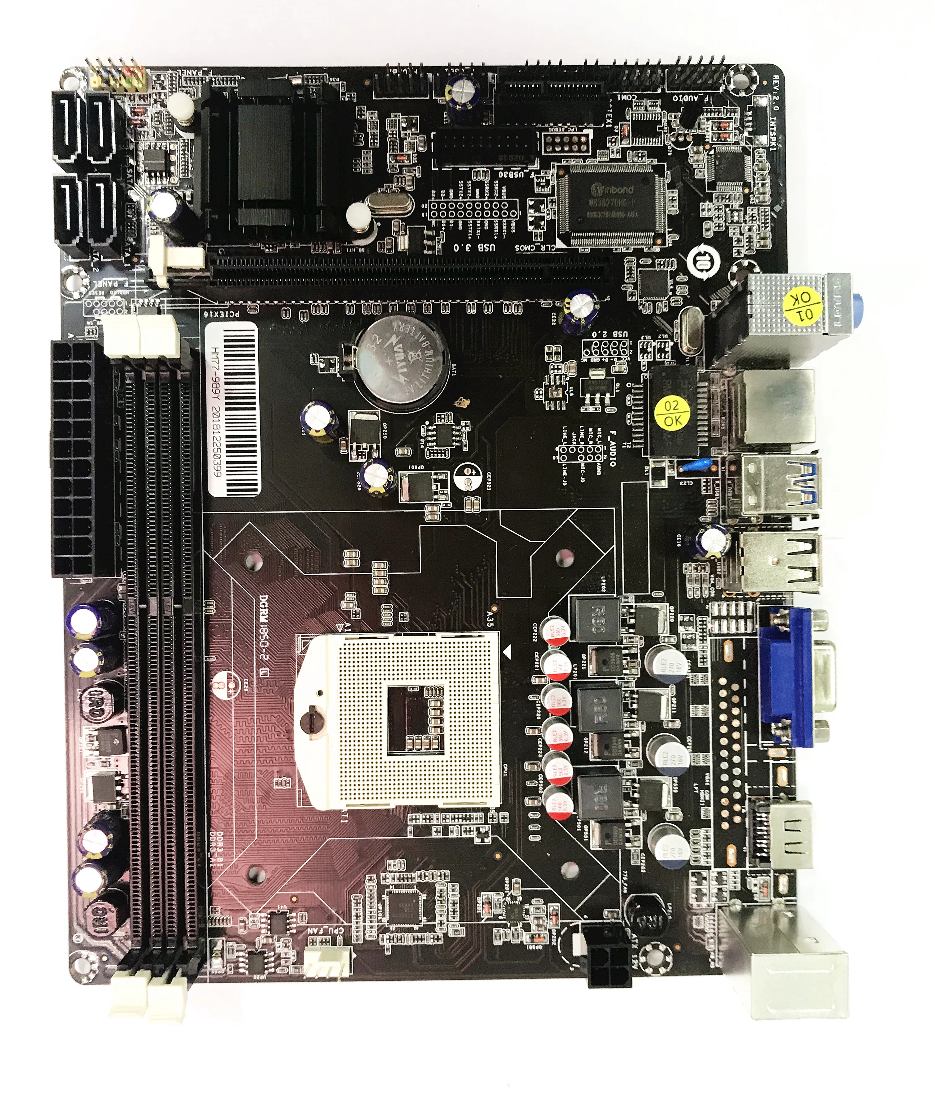 

PCWINMAX HM77 or HM76 motherboard + fan