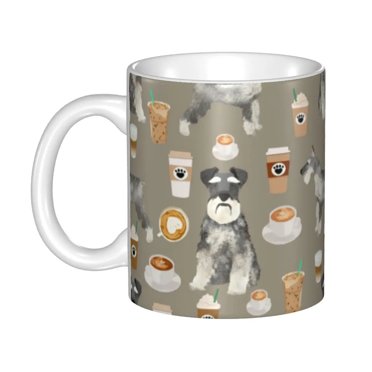 

Керамические кружки «Шнауцер» для домашних питомцев