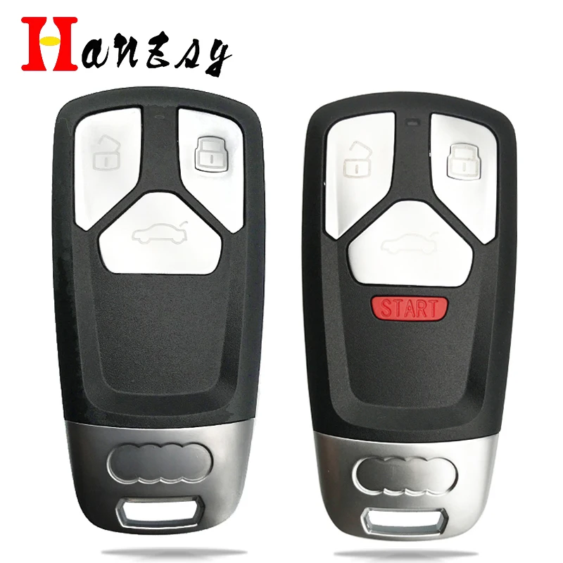 

3/3 + 1 кнопочный смарт-ключ для Audi TT A5 A4 A6 S5 Q3 Q5 Q7 SQ7 S4 S5 A4L 2016 2017 2018 2019
