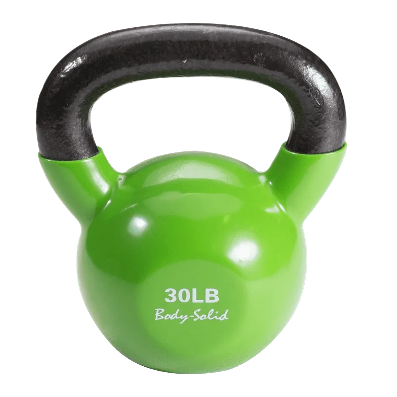 

Body Solid Tools - KBV30 30 lb. Vinyl Dipped Kettlebell