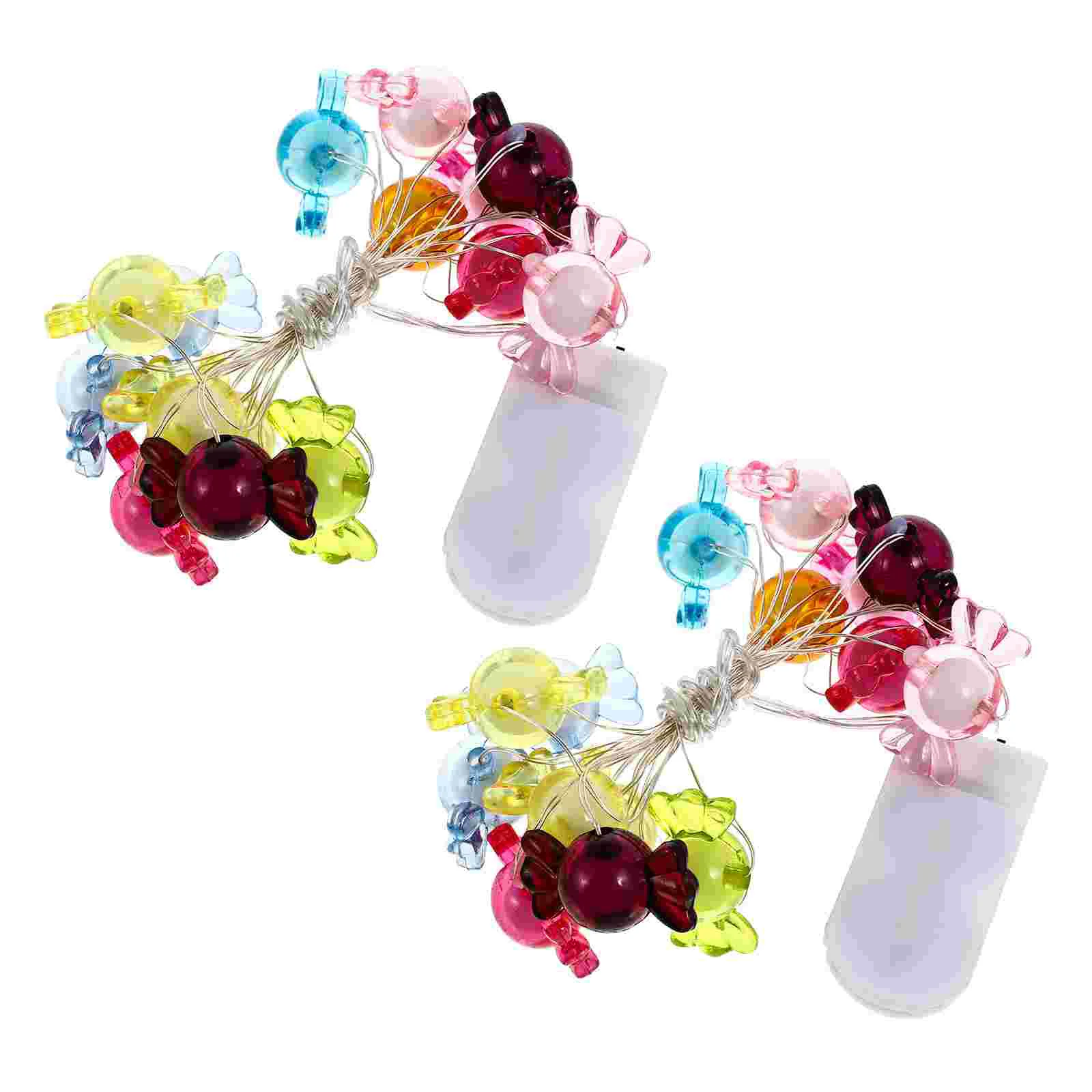 

2Pcs Romantic Warm Hanging Light Wedding Party Light String Home LED Light