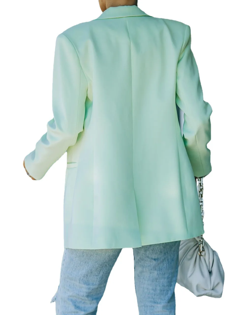 2023 New Spring and Autumn Long-sleeved Small Suit Commuting Temperament Professional Slim Top Jacket