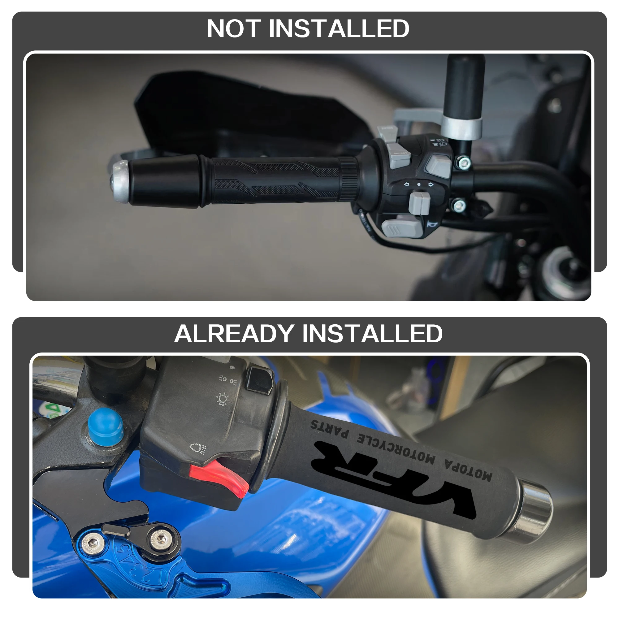 Мотоциклетные универсальные ручки крышка руля термоусадочная руль оболочка