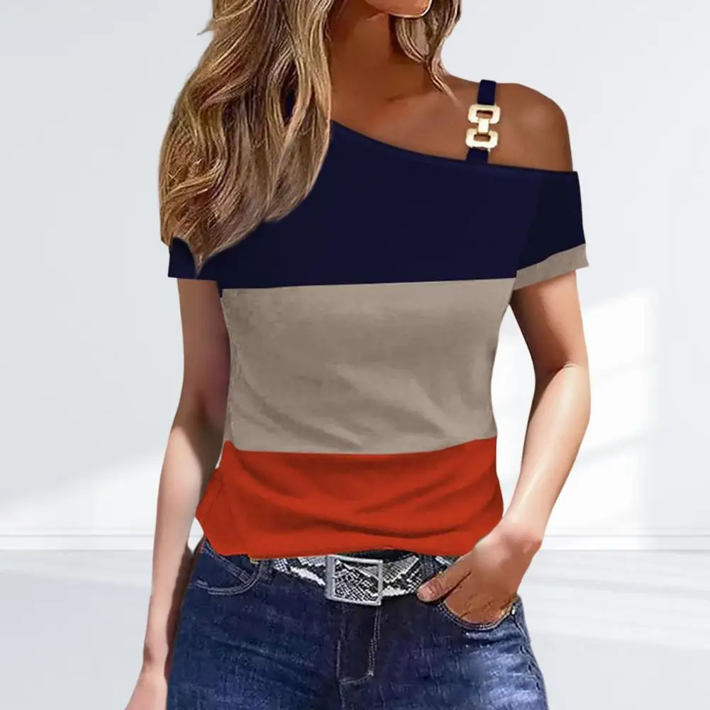 

Decorative Breathable Summer Shirt Streetwear Women Blouse Top for Women