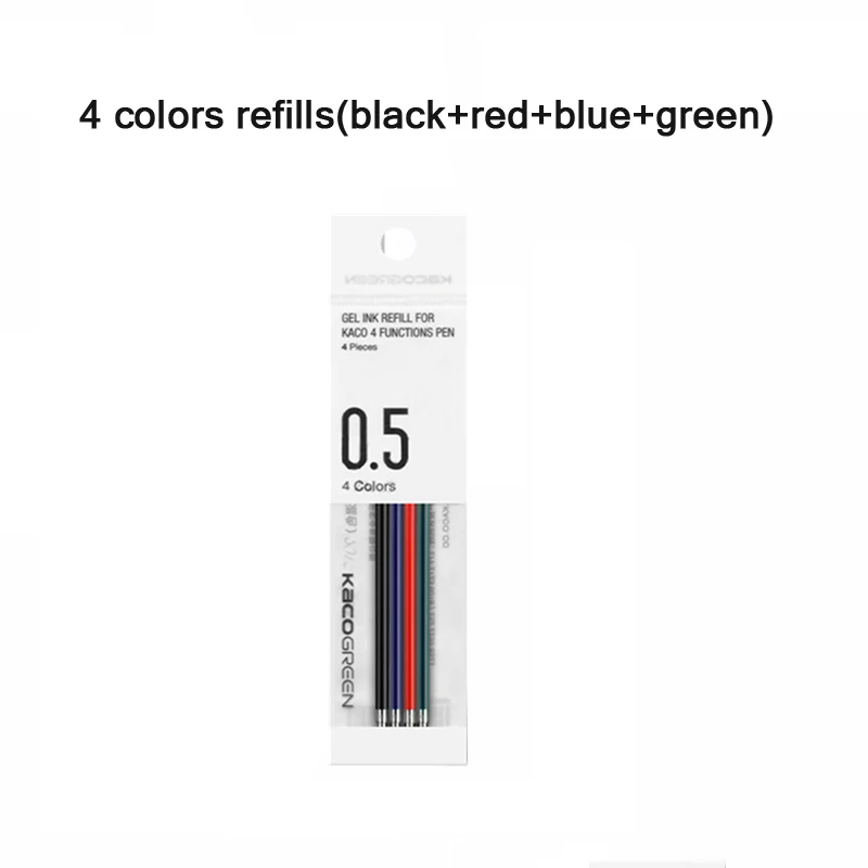 

Многофункциональная ручка KACO, 0,5 мм, легко писать гелевую ручку для студентов, учителей, заметки, правильные задания, инструменты для отметки ключевых точек