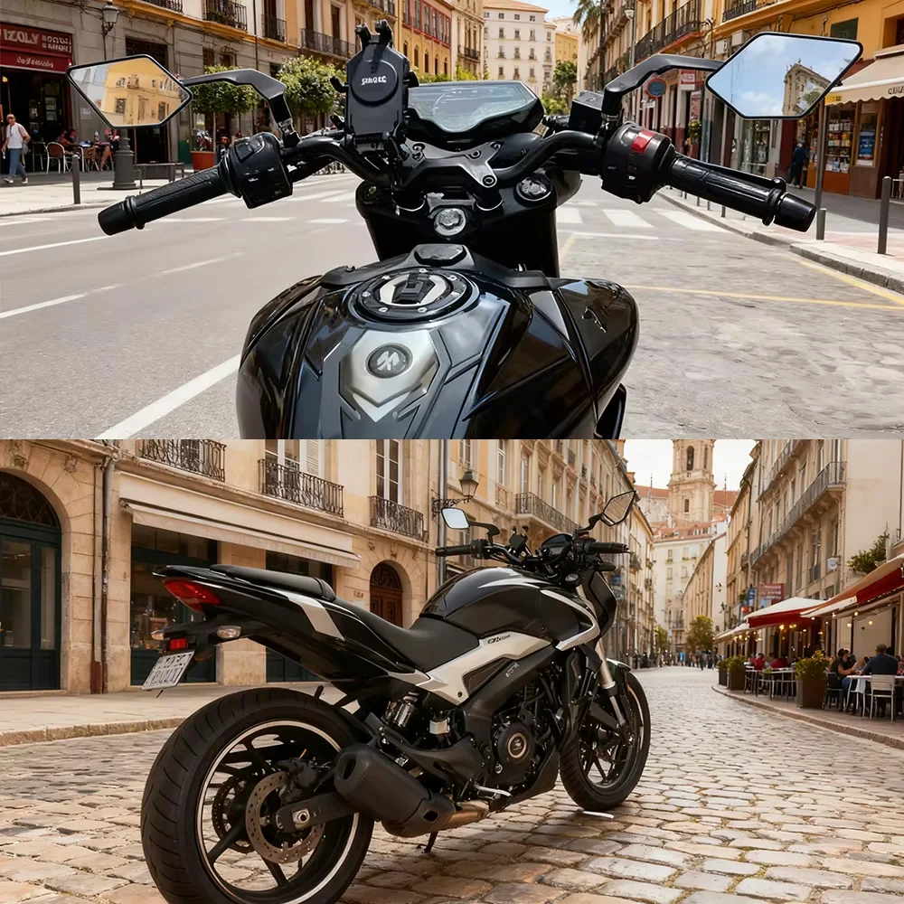 Зеркала заднего вида для мотоциклов Honda CB1000R, CB650R, CB650F, CB500, CB300, CB200X, комплекты зеркал-«крыльев» Stealth Winglets (art.: 3920dc2c2a449) - 3920dc2c2a449