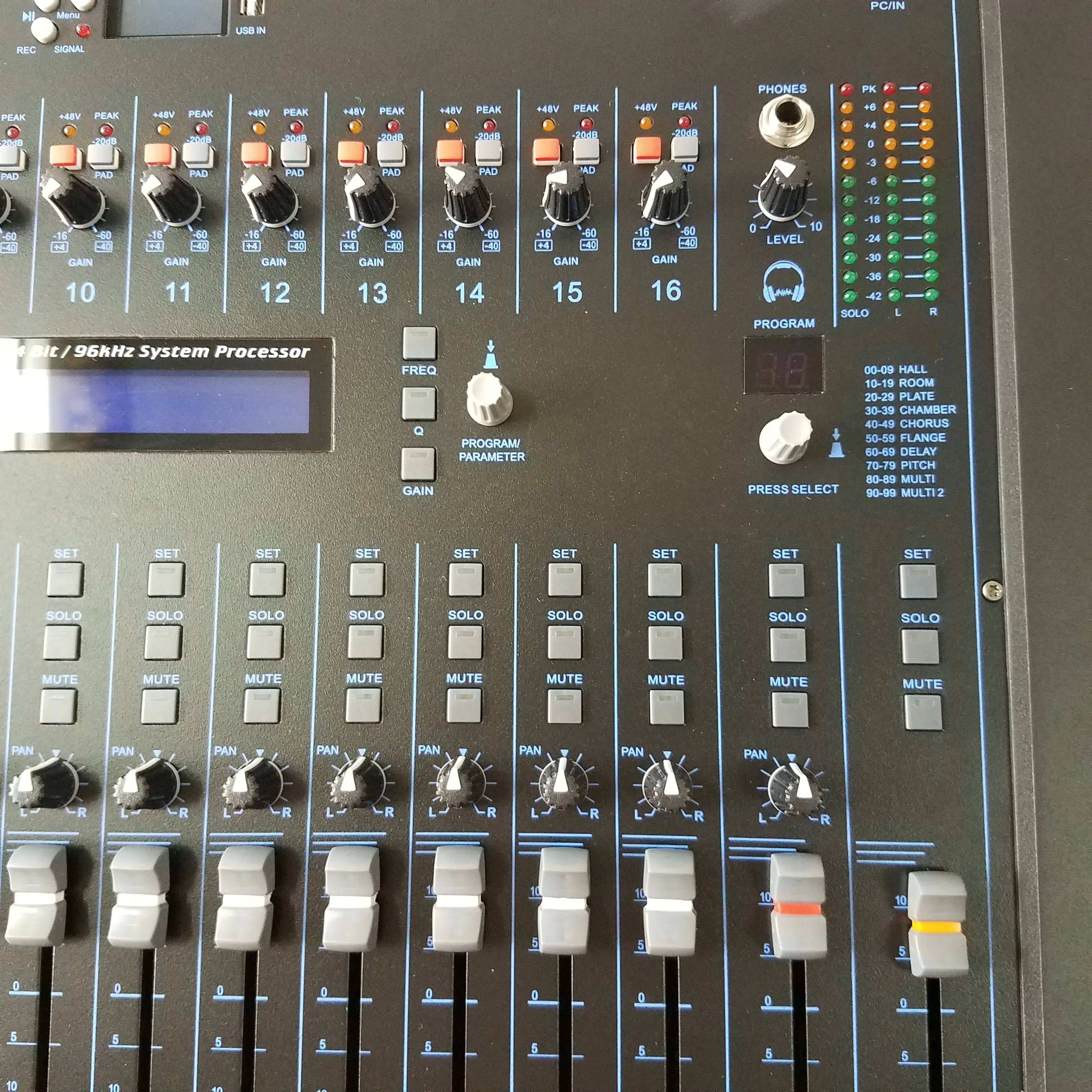 16-канальный цифровой Миксер для студии аудио консоль DGI16 в реальном времени