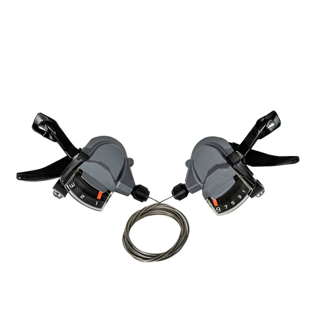 

1 пара велосипедный переключатель скорости переключения передач регулируемый велосипедный трансмиссионный M4000 аксессуар с набором пальцев