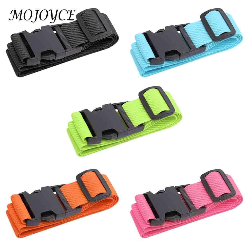

Luggage Strap Belt with Buckles Nylon Adjustable Portable Travel Luggage Lashing Strap Password Suitcase Packing Belt