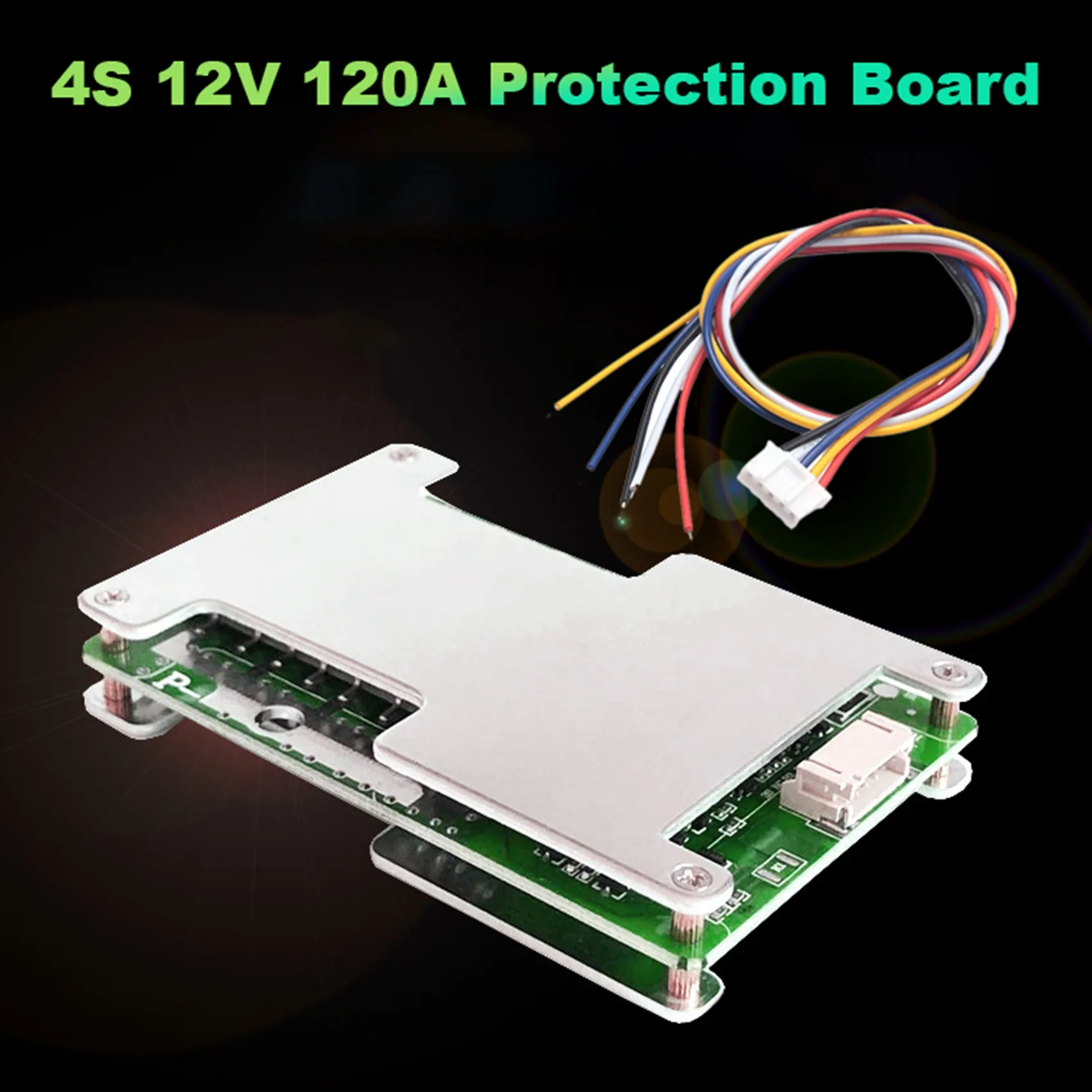 4S 12V 120A Protection Board 3.2V BMS Li-Iron Lithium Battery Charger with Power Balance