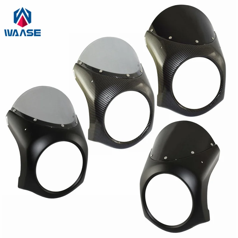 

Waase для Honda CB650R NEO Sports Cafe 2019 2020 2021 2022 передняя фара ветрозащитный экран лобовое стекло фара обтекатель экран