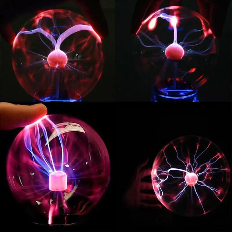 

3 Inches Night Light USB Charging Magic Plasma Ball for Holiday Party Children Christmas Decoration