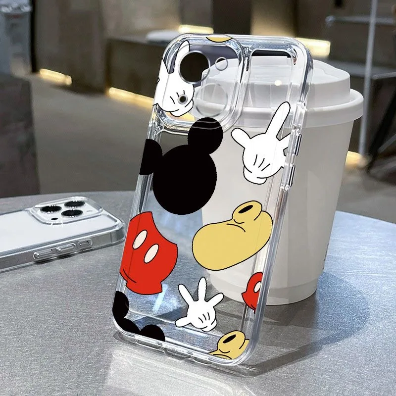 Чехол для телефона Disney Mickeys Minnies Mouses Space Xiaomi Mi 10 10T 11 11Lite 12 12Lite 12T 13 14 Poco F4 F5 X4 X5 M45 Pro 5G