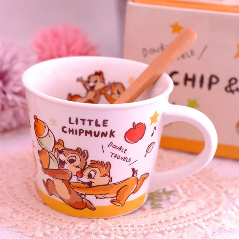 Керамическая кружка Disney Stitch с ложкой