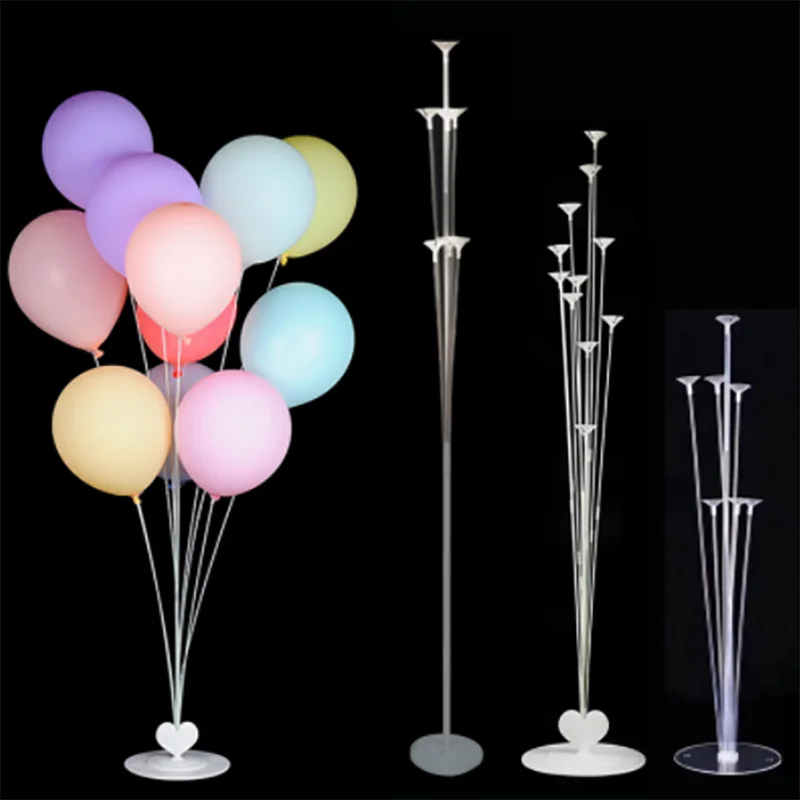 

1/2set Happy Birthday Balloon Air Balls Stick Stand Baloon Birthday Party Decor Kid Adult Arch Table Ballon Accessories Holder
