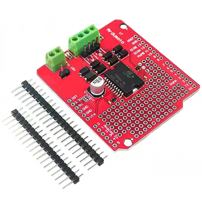 Модуль платы драйвера двигателя L298N модуль шагового постоянного тока аксессуары