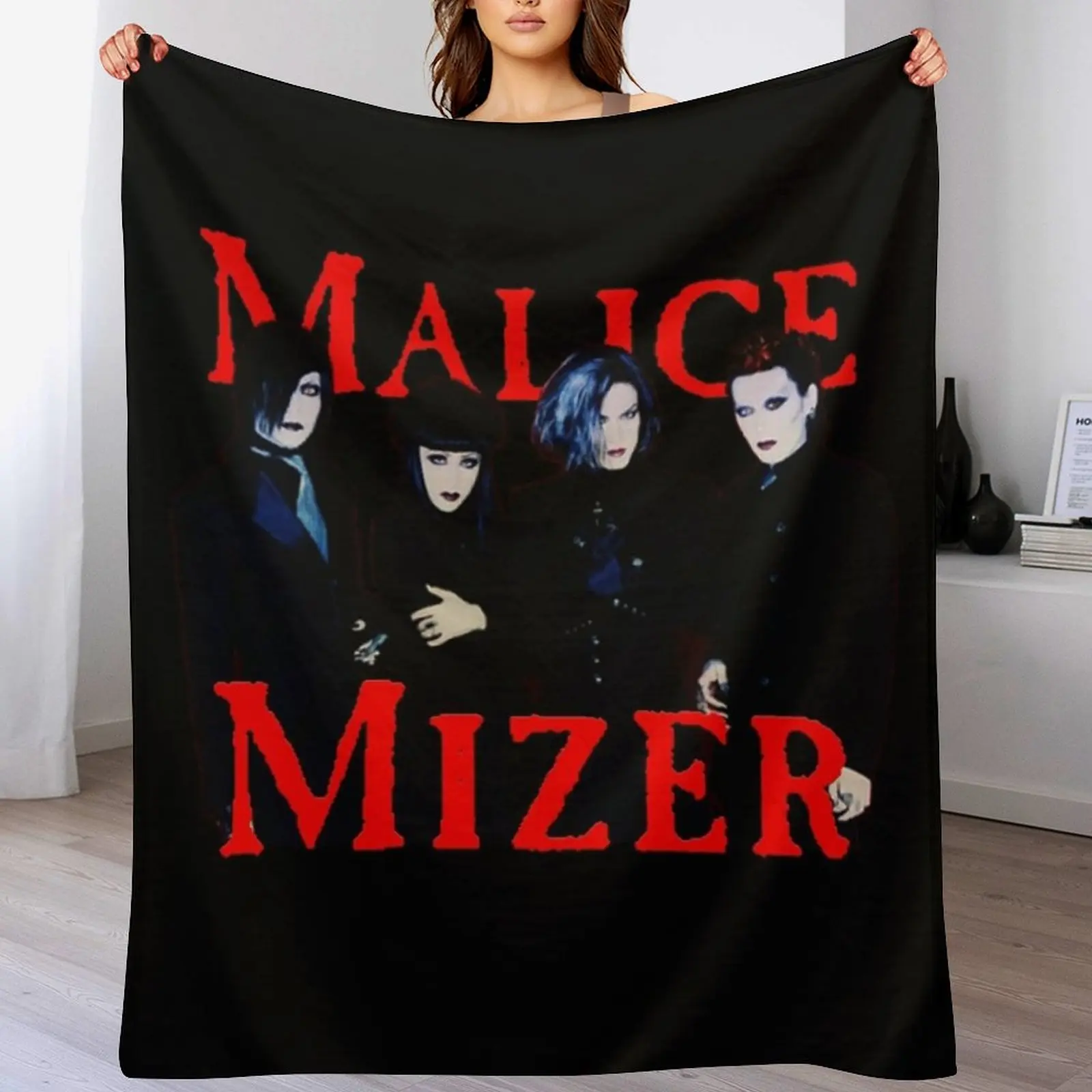 Malice mizer visual kei японский групповой член мана gackt ø k?zi плед манга роскошный для