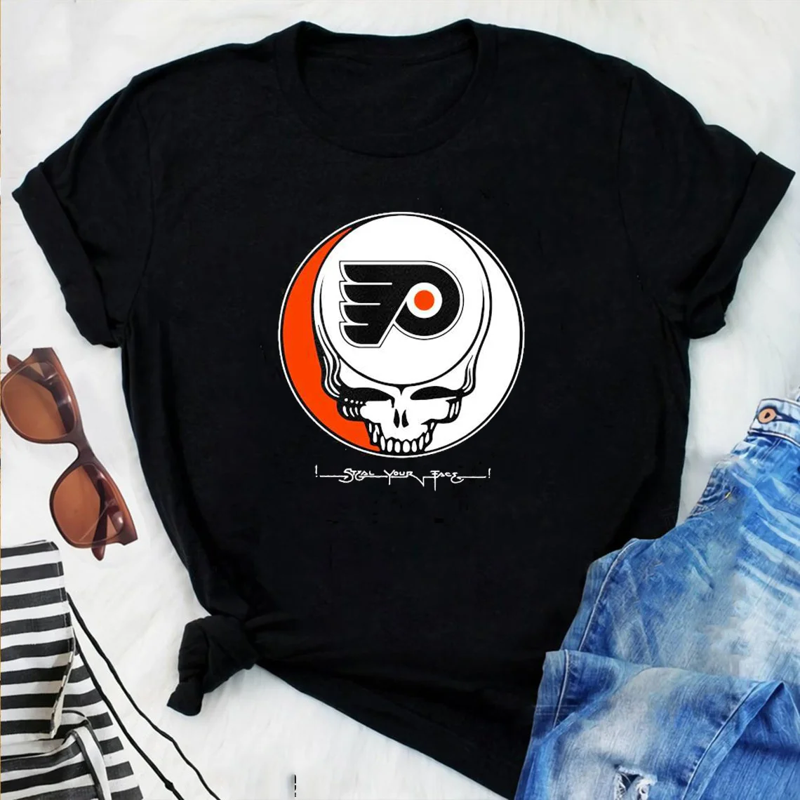

Grateful Dead philadelphia flyers T-shirt